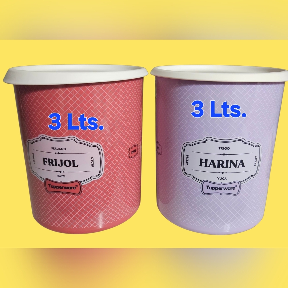 Tupperware Pink and Purple Storage Containers
